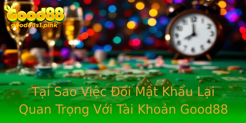 Tại Sao Việc Đổi Mật Khẩu Lại Quan Trọng Với Tài Khoản Good88 Tại Sao Việc Đổi Mật Khẩu Lại Quan Trọng Với Tài Khoản Good88